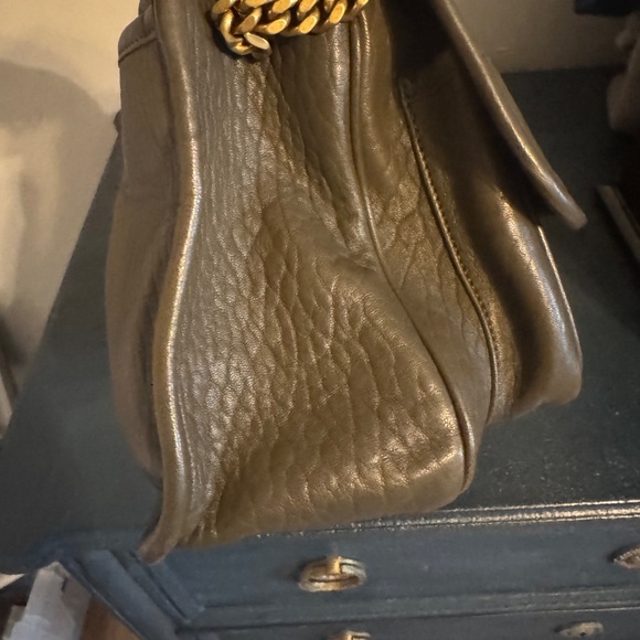 Niki medium ysl leather shoulder bag light musk color - Picture 4 of 8